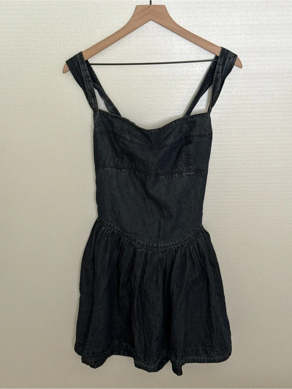 FREE PEOPLE Laurel Denim Mini Dress - Picture 6 of 11